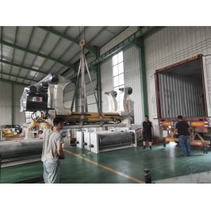 High Speed Five Layer Corrugated Cardboard Production Line with Cutting Accuracy