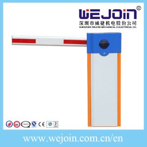 Straight Automatic Barrier Gate Steel Housing Material 300W With Safety Sensors