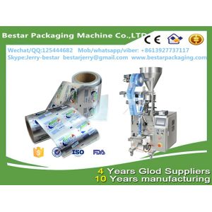 Custom Color Printing Plastic Film For Ready To Eat Food with bestar weighting