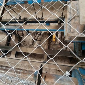 Chain Link Fence Kit with Roll Privacy Slats Easily Assembled Gates and Metal