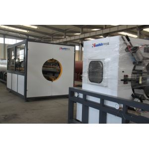 HDPE Jacket Extrusion Line For PU Foaming Pre Insulated Pipe