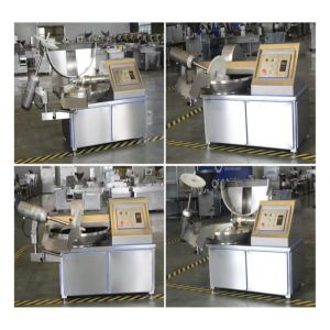 80L Automatic Commercial Bowl Cutter And Chopper For Meat Vegetables And Sausage Making