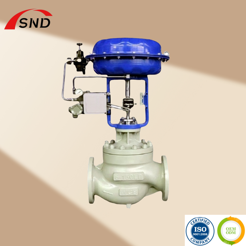 Diaphragm Pneumatic Globe Control Valve CF8 Globe Valves For Flow Control