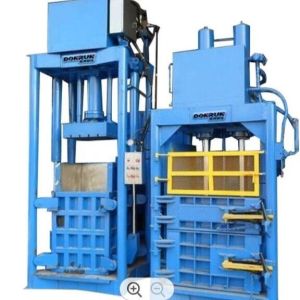 China 220v Press Vertical Cardboard Baler Machine Waste Carton Hydraulic 60hz on sale