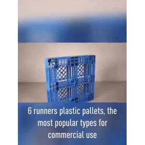 1200x1100 plastic pallet for stacking 6 runners Plastic Pallet for cold storage