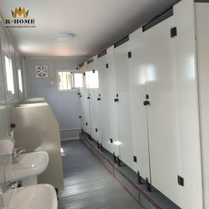Prefabricated Public Movable Toilet Cabin Washroom Easy Assemble