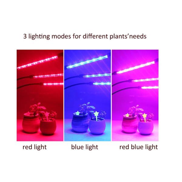 Quality LED Three - Tube Grow Lights For Indoor Plants , Cycle Timing Full Spectrum Grow Lights wholesale