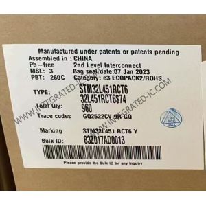 Cheap STM32L451RCT6 Microcontroller MCU 32Bit Single Core Microcontrollers 80MHz Embedded MCU for sale