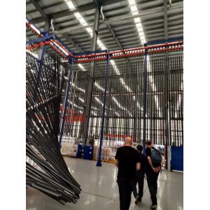 China PLC LPG Heating 380V 50Hz Vertical Powder Coating Line With Surface Treatment Equipment on sale