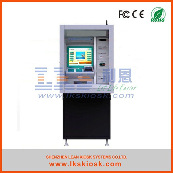 Through The Wall Mode Card Dispenser Kiosk Cold - Roll Steel Sheet