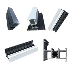 China Factory Made Aluminium Extrusion Almunium Profile For Doors And Window with Mill finish,powder coating and anodizing on sale