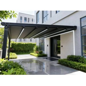 Folding Canopy with Reinforced Aluminum Alloy Frame for Wind Resistance Foldable