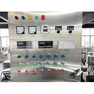 200L Hydraulic Lifting Cosmetic Vacuum Emulsifying Homogenizer Mixer Machine