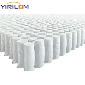 High Strength Metal 1.8 2.0mm Pocket Spring Coil 7 Inch Height Mattress Pocket