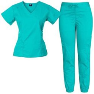 OEM Service Hospital Scrub Suit Comfortable Breathable Customized