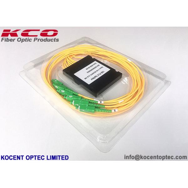 1:8 Modular Type Fiber Optical PLC Splitter with 2.0mm Cable and 1.5m Length for