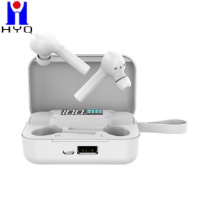 Rich Sound TWS Power Bank Earphones 90dB Type C Chiarging Port