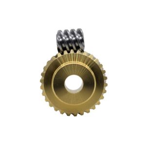 10 30T 2.0M Worm Gear And Worm Wheel 62.74mm TIP Diameter Aluminum Bronze CDA