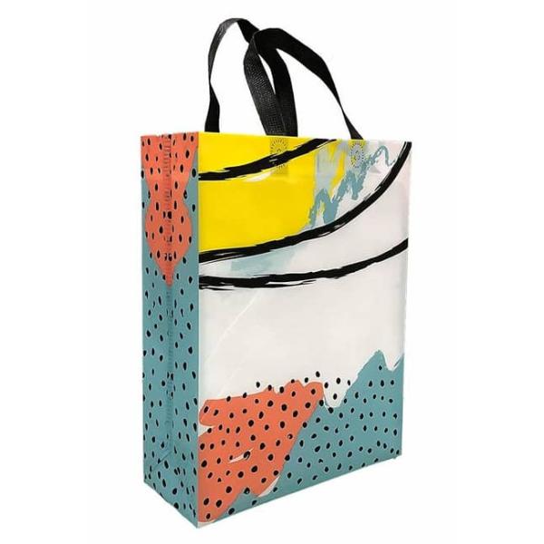 12x12 PP Woven Packaging Bags BOPP Film 7x7 Polypropylene Grocery