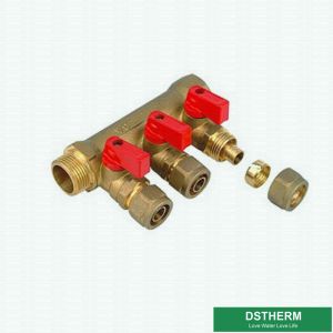 Two Ways To Six Ways Brass Water Separators Manifolds For Pex Pipe Customized