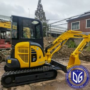 User Friendly PC35 3 Ton Excavator Used Crawler Excavator Ninety-Five New Mini