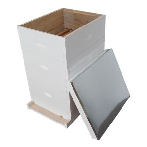 Bee Farm Fir Wood Painted Langstroth Beehive