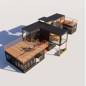 Affordable Beautiful House with Walls Multiple Combinations of 20ft Prefab Home