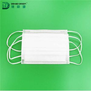 Elastic 9.5cm Ear Band Three Layers Surgical Face Mask