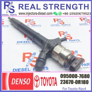Diesel Fuel Injection Nozzle 095000-7680 Common Rail Injector 23670-0R180 For