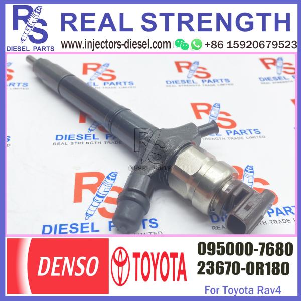 Diesel Fuel Injection Nozzle 095000-7680 Common Rail Injector 23670-0R180 For TOYOTA 1AD-FTV 2AD-FTV