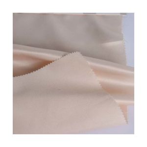 ocean recycle 50D matt satin polyester print fabric for wedding dress