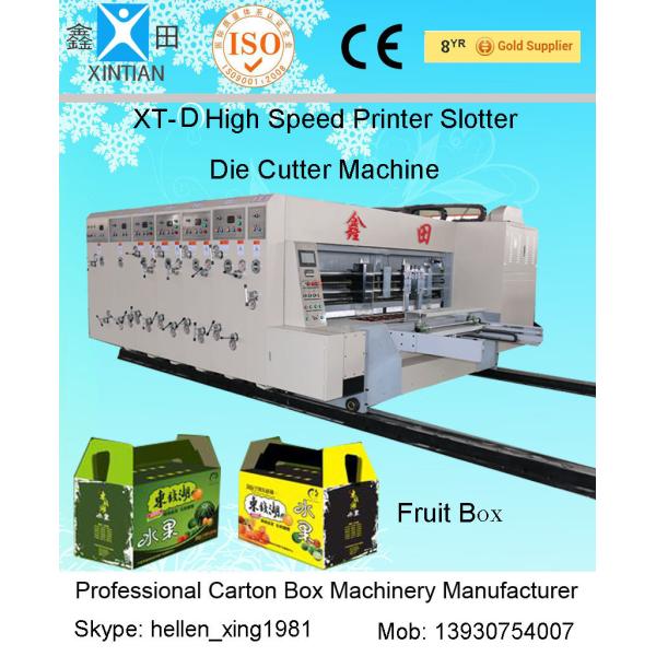 Quality Automatic High Speed Corrugated Carton Machinery Flexo Printing Machine wholesale