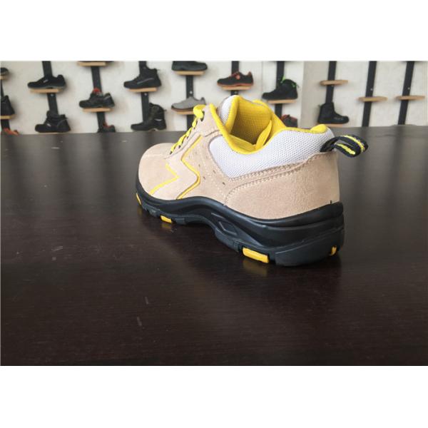 Formal Stitching Even Rubber Safety Shoes Lightweight Abrasion Resistant