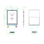 Polcd 4 Wire ST7789V IPS TFT LCD Display 2.8 Spi Tft Module 240X320 Pixels