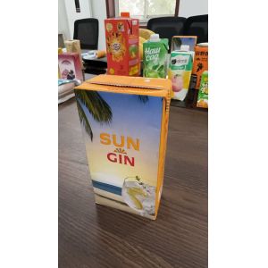 Customized 1000ml Prisma Square Or Basis Aseptic Carton Filling Machine with 1000-3000CPH Packing Capacity and 380V/50Hz Power Supply