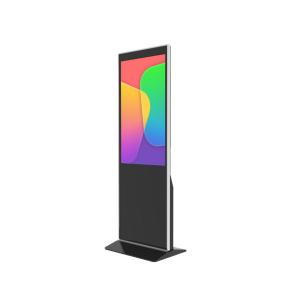 Cheap 500cd/M2 Interactive Kiosk 65 Floor Standing Touch Screen Kiosk for sale
