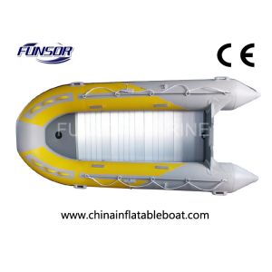 China EU CE approved Foldable Inflatable Boat with motor for fishing on sale