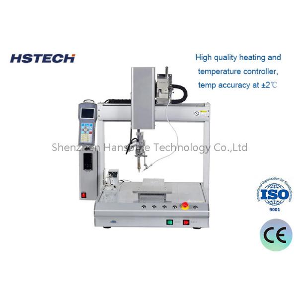 Automatic Soldering Robot with Auto Cleaning amp Iron Head Alignment for