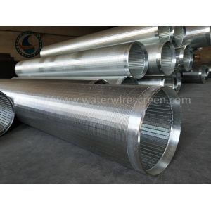 Low Carbon Galvanized 6-5/8 Water Wire Screen For Deep Wells