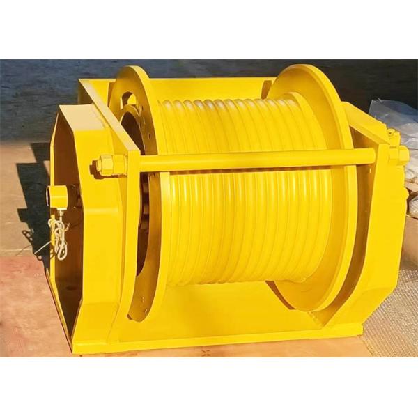 8-48mm Rope Diameter Hydraulic Crane Winch 500mm-3000mm Drum Diameter