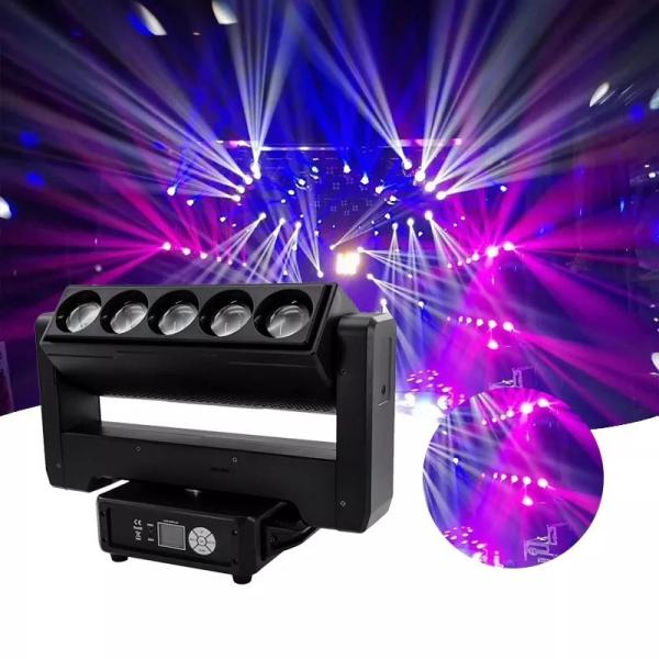 18 KG ATG 5eyes 40W/60W RGB Beam Moving Head Stage Laser Light for Bar DJ Club