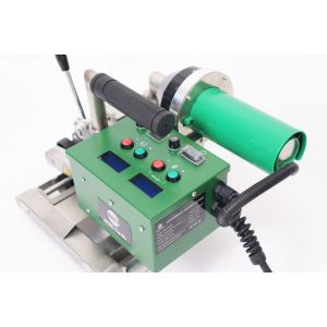 China 4.2m/Min 220v Hdpe Pvc Plastic Hot Wedge Welder For Pond Liner on sale