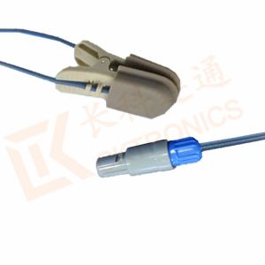 Mindray Spo2 Probe Sensor 6 Pin Reusable SpO2 Sensor Veterinary Animal Use
