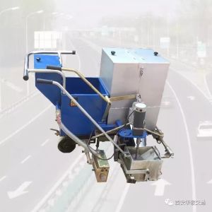 Self Dropping 60Lx2 Cylinder Street Parking Line Painting Machine