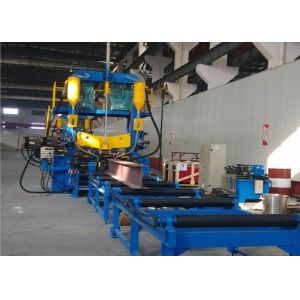 Steel H Beam Welding Automatic Straightening Machine Combined PLC Control