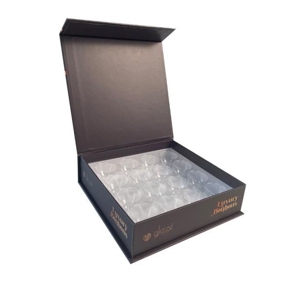 Elegant Custom Handmade Pen Gift Box with Lock Close Paperboard Material
