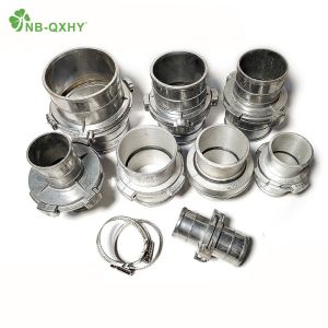 Aluminum Camlock Layflat Hose Coupling for QX Connection and Plastic Camlock