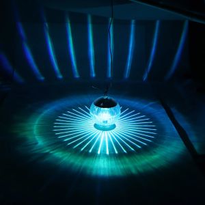 7 Color RGB Changing Underwater Ball Lamp Waterproof Solar Powered Yard Garden