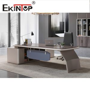 Cheap Wooden Executive Modern Style Desk Simple Standard Fancy Office Desk for sale