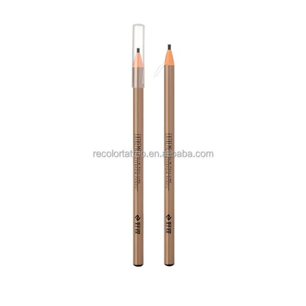 Quality Customized 2.0mm Fine Tip Eyebrow Pencil Waterproof Microblading Eye Brow Tint for Natural Makeup Accessories Permanent Makeup wholesale